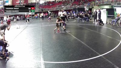 40 lbs Round 3 - Maddox Trout, The Best Wrestler vs Marek Blanco, GI Grapplers