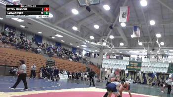 144 lbs Champ. Round 1 - Kalivati Varo, Casteel vs Jayden Mansour, Granite Hills