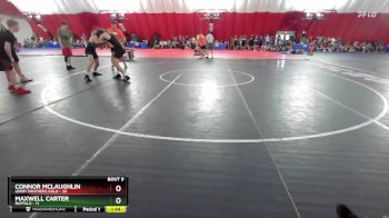 150 lbs Round 3 (6 Team) - Maxwell Carter, Buffalo vs Connor McLaughlin, LeRoy Panthers Gold