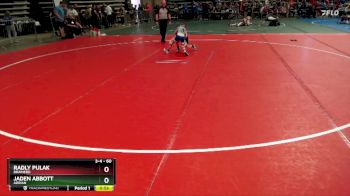 60 lbs Cons. Round 1 - Radly Pulak, Brainerd vs Jaden Abbott, Adrian