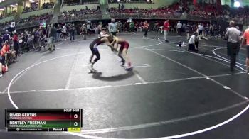 105 lbs Champ. Round 2 - Bentley Freeman, Norfolk Club Wrestling vs River Gerths, Fairbury Matmen