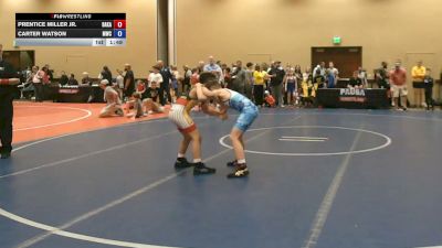 82 lbs 3rd Place Match - Prentice Miller Jr., Bad Karma vs Carter Watson, Malvern Wrestling Club