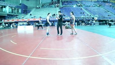 160 lbs Round 1 (16 Team) - Avani Wilkie, Doane vs Quilaztli Miguel-lapham, Southern Oregon University