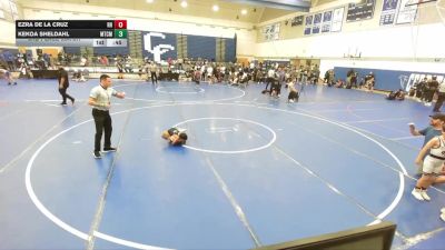 43 lbs 3rd Place Match - Ezra De La Cruz, Rough House vs Kekoa Sheldahl, Mantanona Training Center MTC