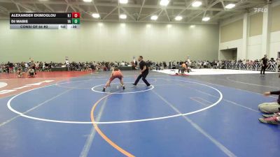 132 lbs Consi Of 64 #2 - Alexander Ekimoglou, NJ vs Dj Mabie, VA