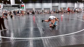 80 lbs Cons. Round 4 - Ryatt Cavazos, Cowboy Wrestling Club vs **Patrick McManus-Cruz, Parkersburg Cougars