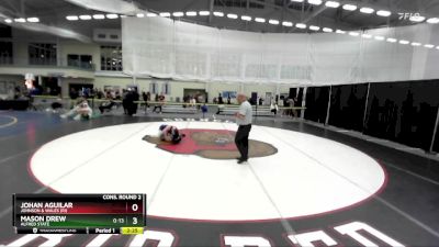 133 lbs Cons. Round 2 - Mason Drew, Alfred State vs Johan Aguilar, Johnson & Wales (RI)