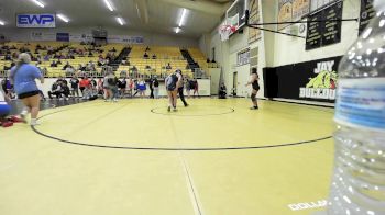 145 lbs 5th Place - Kya Trevino, McLoud vs Raylee Gentry, Little Axe Womens Wrestling