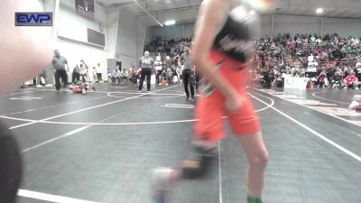 61 lbs Quarterfinal - Bentley Hughart, RAW vs Able Ridge, Sperry Wrestling Club