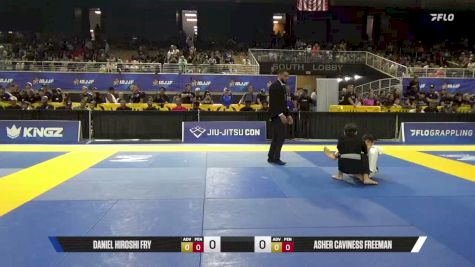 Daniel Hiroshi Fry vs Asher Caviness Freeman 2026 Pan Kids Jiu-Jitsu IBJJF Championship