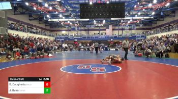 145 lbs Consi Of 8 #1 - Brodie Daugherty, Manheim Central vs Jarod Baker, Spring Grove