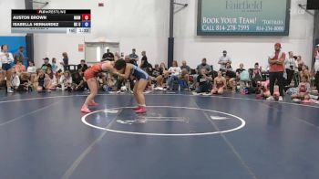 61 lbs Rr Rnd 6 - Auston Brown, Ohio Goons - W vs Isabella Hernandez, NC United - W