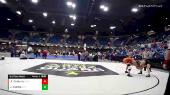 152 lbs 3rd Place Match - Anthony Gutierrez, St. Charles East vs Jared Dvorak, Stockton