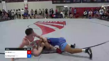 65 kg Round Of 32 - Bret Minor, Kansas-USA Wrestling vs Eric Almarinez, Southern Illinois Regional Training Center
