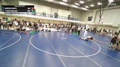 132 lbs Cons. Semi - Nash Nielsen, North Sevier Wolf Pack vs Weston Smith, Westlake Wrestling Club