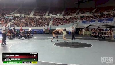 D1-175 lbs Cons. Round 3 - Jaxon Hamilton, Casteel HS vs Kevin Santiago, Corona Del Sol