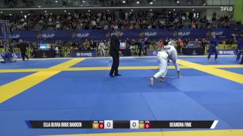 Deandra Fink vs Ella Olivia Riise Bakken 2025 European Jiu-Jitsu IBJJF Championship