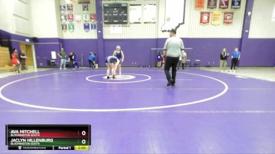 190 lbs Round 2 - Jaclyn Hillenburg, Bloomington South vs Ava Mitchell, Bloomington South