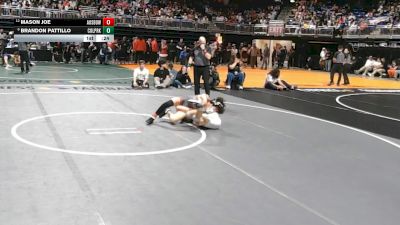 6A 126 lbs 3rd Place Match - Mason Joe, Austin Bowie vs Brandon Pattillo, Conroe Woodlands College Park