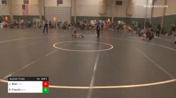 52 lbs Quarterfinal - Jack Blair, Lincoln Jr Hawks vs Parker French, Bear Cave