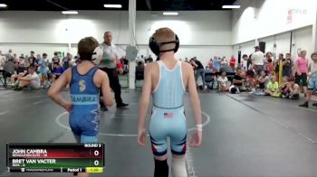 64 lbs Round 3 (6 Team) - John Cambra, Revolution Elite vs Bret Van Vacter, SEPA