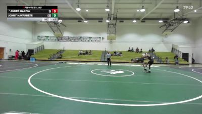 133 lbs Champ. Round 1 - Andre Garcia, Santa Ana vs Johny Navarrete, Cuesta