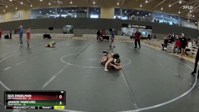 80 lbs Round 5 (6 Team) - Gus Engelman, Mat Assassins Red vs Jaxson Mancuso, Team Gotcha