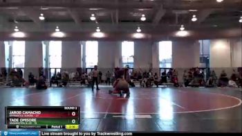 285 lbs Round 2 (6 Team) - Jarod Camacho, Apprentice School vs Tade Omisore, Washington & Lee