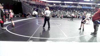 85 lbs Consi Of 4 - Chloe Kirkendall, Big Dog Grappling Academy vs Holly Henderson, Jr. Rockets