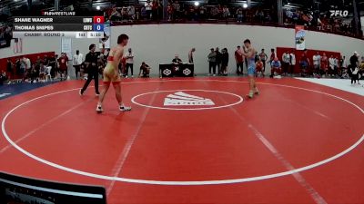 74 kg Champ. Round 3 - Shane Wagner, Lion's Den Wrestling Club vs Thomas Snipes, Charleston Regional Training Center