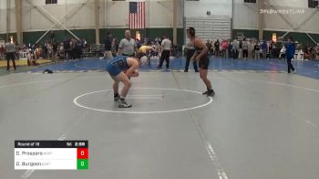 Prelims - Dessmund Prospero, Northeastern Junior College vs Drew Burgoon, Barton