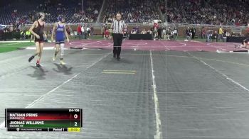 D4-106 lbs Cons. Round 1 - Jhonas Williams, Oscoda HS vs Nathan Prins, Saranac HS