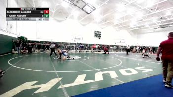 120 lbs Champ. Round 2 - Alexander Alvarez, Camarillo vs Justin Asbury, Trabuco Hills