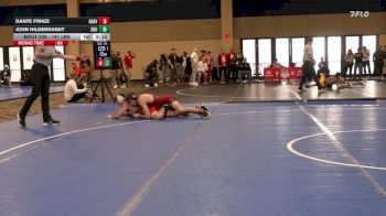 141 lbs C Of 16 #2 - Dante Frinzi, Harvard vs John Hildebrandt, Sacred Heart