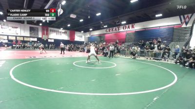 175 lbs Champ. Round 2 - Carter Henley, Whittier vs Vladik Camp, Trabuco Hills