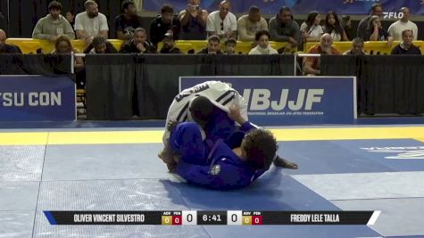 Freddy Lele Talla vs Oliver Vincent Silvestro 2026 Pan Jiu Jitsu IBJJF Championship