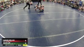 125 lbs Round 4 (6 Team) - Carver Wieland, Iowa USA Grey vs Keanu Lee, South Dakota Thunder