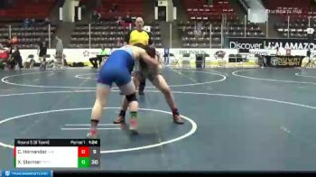 180 lbs Round 5 (6 Team) - Xavier Stermer, Portage Pounders vs Carson Hernandez, Southwest Arsenal Blue