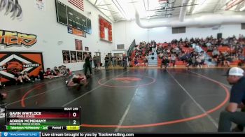 110 lbs Semifinal - Gavin Whitlock, Cody Middle School vs Adrien McMenamy, Riverton Middle School