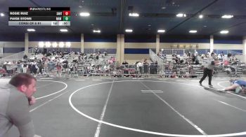 136 lbs Consi Of 8 #1 - Rosie Ruiz, Santiago Corona vs Paige Stowe, MAW Wrestling Academy