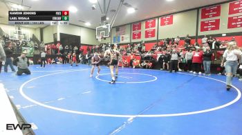 144 lbs Round Of 16 - Kamdin Jenkins, Poteau vs Lael Sigala, Bookert T Washington