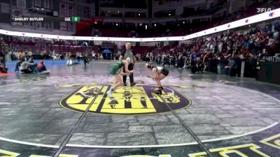 130 lbs Champ. Round 2 - Shelby Butler, Eagle vs Trystyn Freeland, Parma