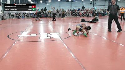 76 lbs Round 1 - 9:00am Saturday - Issac Jayson, NYWAY - Iron Empire vs Matthew Oh, Maryland GOLD