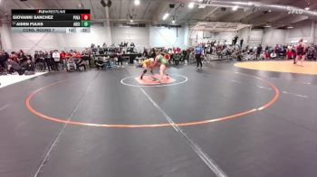 150 lbs Cons. Round 7 - Aiden Fulks, Adams City vs Giovanni Sanchez, Pueblo East