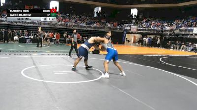 6A 285 lbs Semifinal - Jacob Ramirez, Grand Prairie vs Marquis Reis, Arlington Lamar