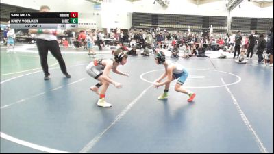 65 lbs Rr Rnd 1 - Sam Mills, Warhawks Wrestling Inc. - K3 vs Kroy Voelker, Iron Horse - K3