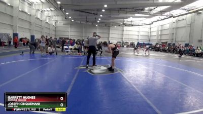 149 lbs Cons. Round 3 - Garrett Hughes, Roanoke College vs Joseph Cinquemani, York (PA)