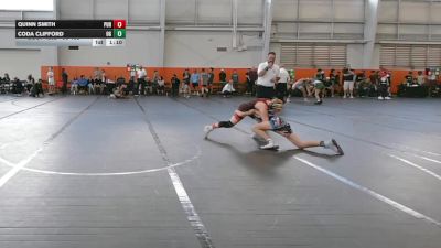 96-105 lbs Quarterfinal - Coda Clifford, Ohio Gold vs Quinn Smith, Pursuit