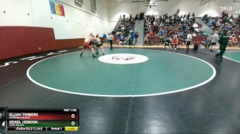 190 lbs Cons. Round 1 - Keisel Hebdon, Star Valley vs Elijah Timbers, Natrona County