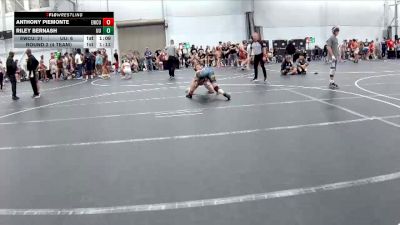 132 lbs Round 2 (4 Team) - Riley Bernash, Upstate Uprising vs Anthony Piemonte, EsteBuilt Underground